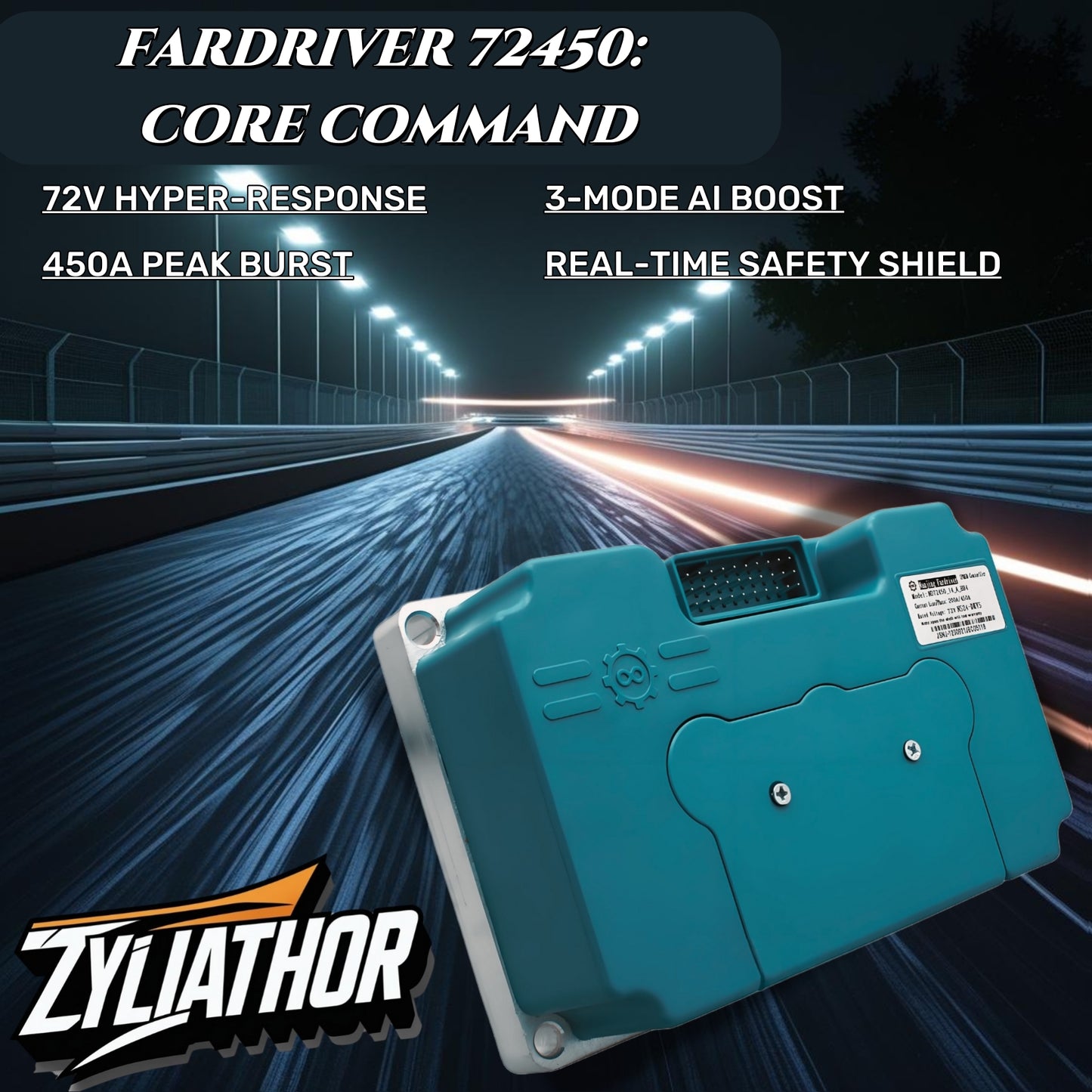 Zyliathor Electric Go-Karts 72V Artisan tank kart Kid-To-Adult Off-Road Ride