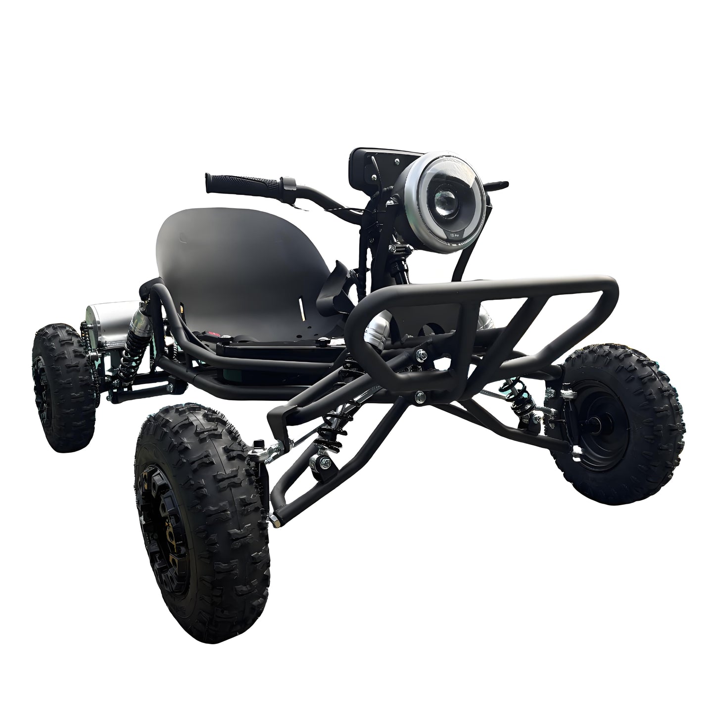 Zyliathor Electric go-Kart, 2WD, 48v2000W Motor, All Terrain Off-Road, 6" Tyres