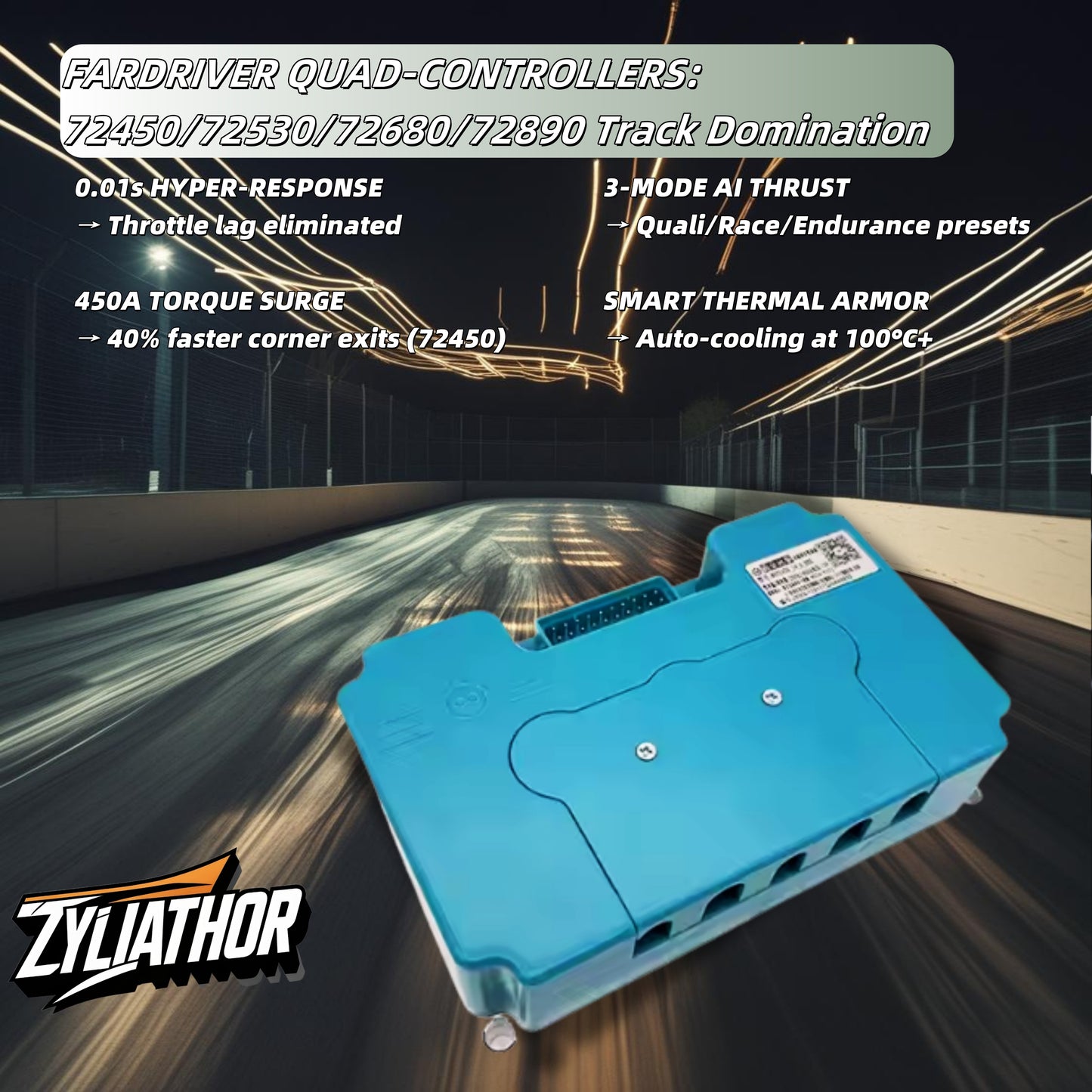 Zyliathor Electric Go-Karts: Track-Spec Hyper Power, 4 versions