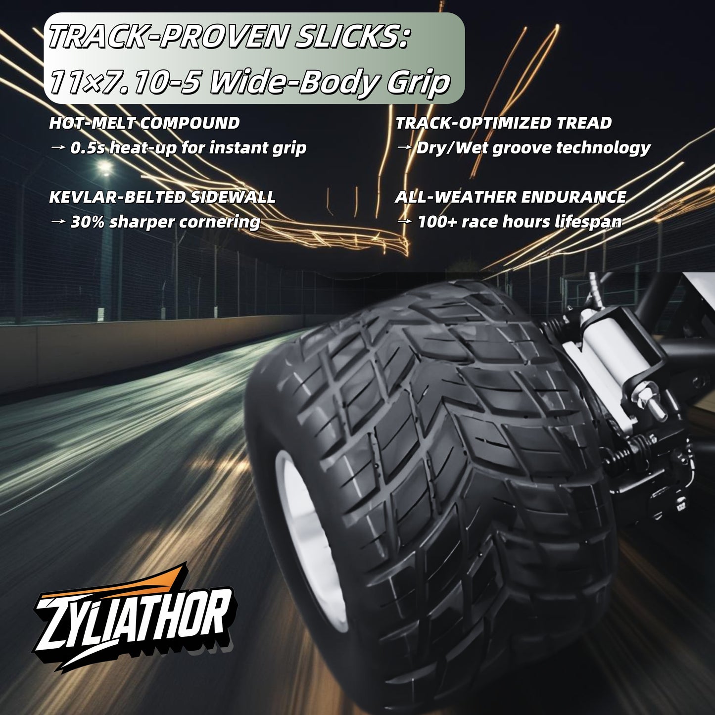 Zyliathor Electric Go-Karts: Track-Spec Hyper Power, 4 versions