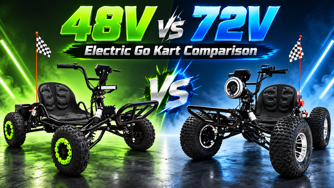 48V vs 72V Electric Go Karts: Which Should You Choose?