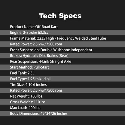 (Estilo modificado) 2 tiempos 90 cc