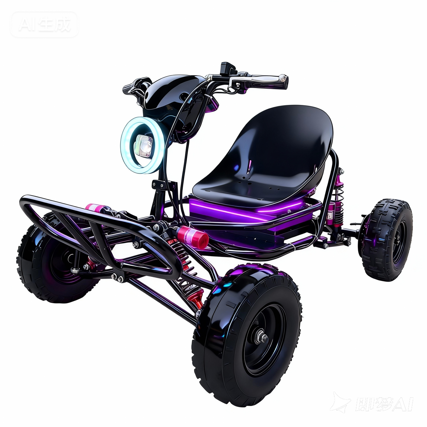 72V 3000W “Little Mountain Leopard” (Peak 25kW), 18S 52Ah, 75 mph,13x5.00-6 Tires,428 Chain