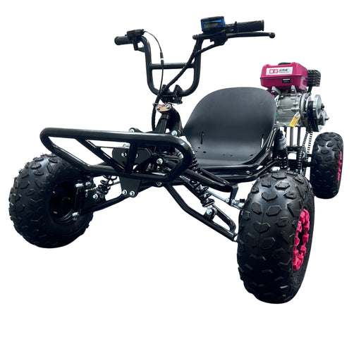 Zyliathor go kart  212cc gas off-road with CVT, hydraulic disc brakes and 6-inch AT tires for adults and teens