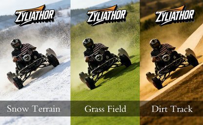 Adult & Kids Electric Go Kart,2000W Brushless,31MPH,Up to 12 miles, 3 Speed + Reverse, Hydraulic Disc Brake, 6" All-Terrain Tires, 440 lb, Off-Road Kart for Backyard & Private Property Trails (Black)