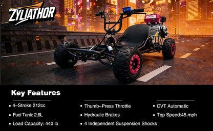 (estilos personalizados) 4 tiempos 212 cc