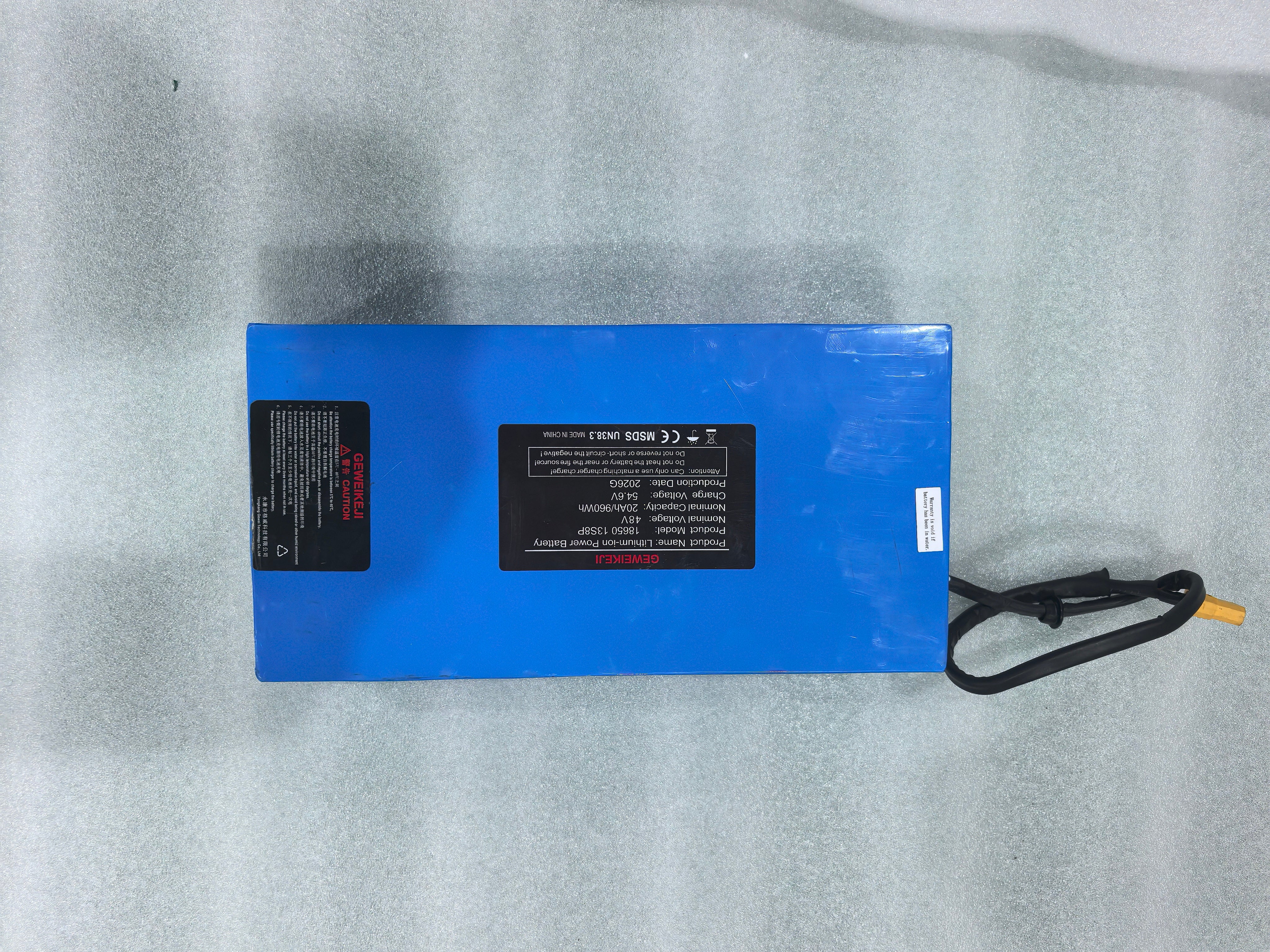 48V 20Ah リチウムイオンバッテリー本体 48V 20Ah Lithium Battery – Zyliathor Go kart