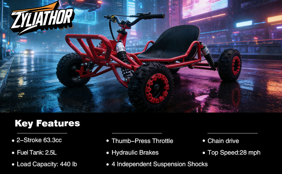 (Estilo modificado) 2 tiempos 90 cc