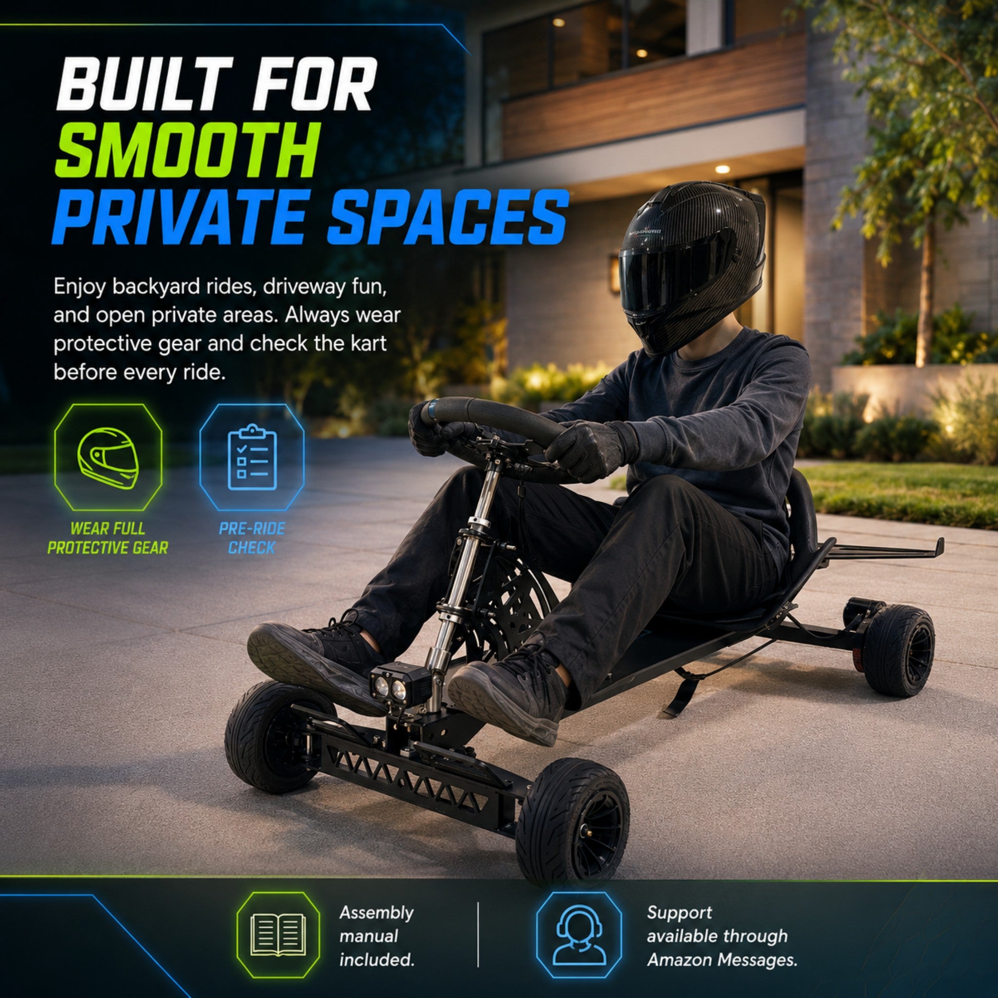 J-ESK48 Skateboard Karts – Zyliathor Go kart