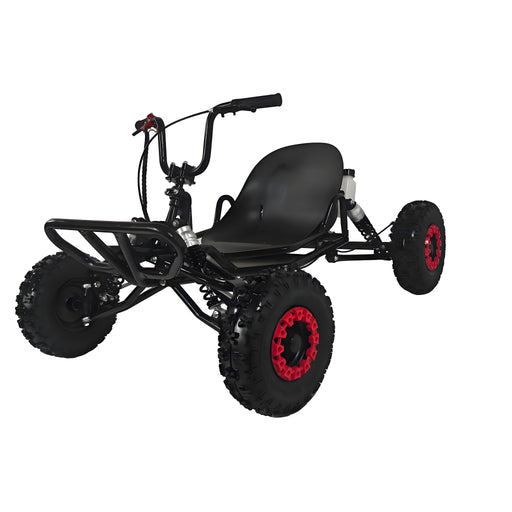 Zyliathor 90cc go kart 2-stroke gas off-road  with 6-inch AT tires and hydraulic disc brakes for adults and teens