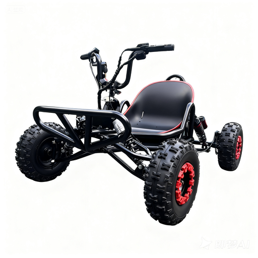 60V 2000W Electric Off-Road Go Kart, 15Ah Battery, 6