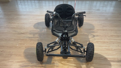 48V 20Ah Up to 30 Mile Range, Peak 2500W Off Road Go Kart,Electric Go Kart for Adults & Teens