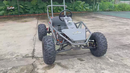 72V Electric Go Kart for Adults & Teens, 1500W Motor, 50Ah Battery, 45-Mile Range, Off-Road Tires